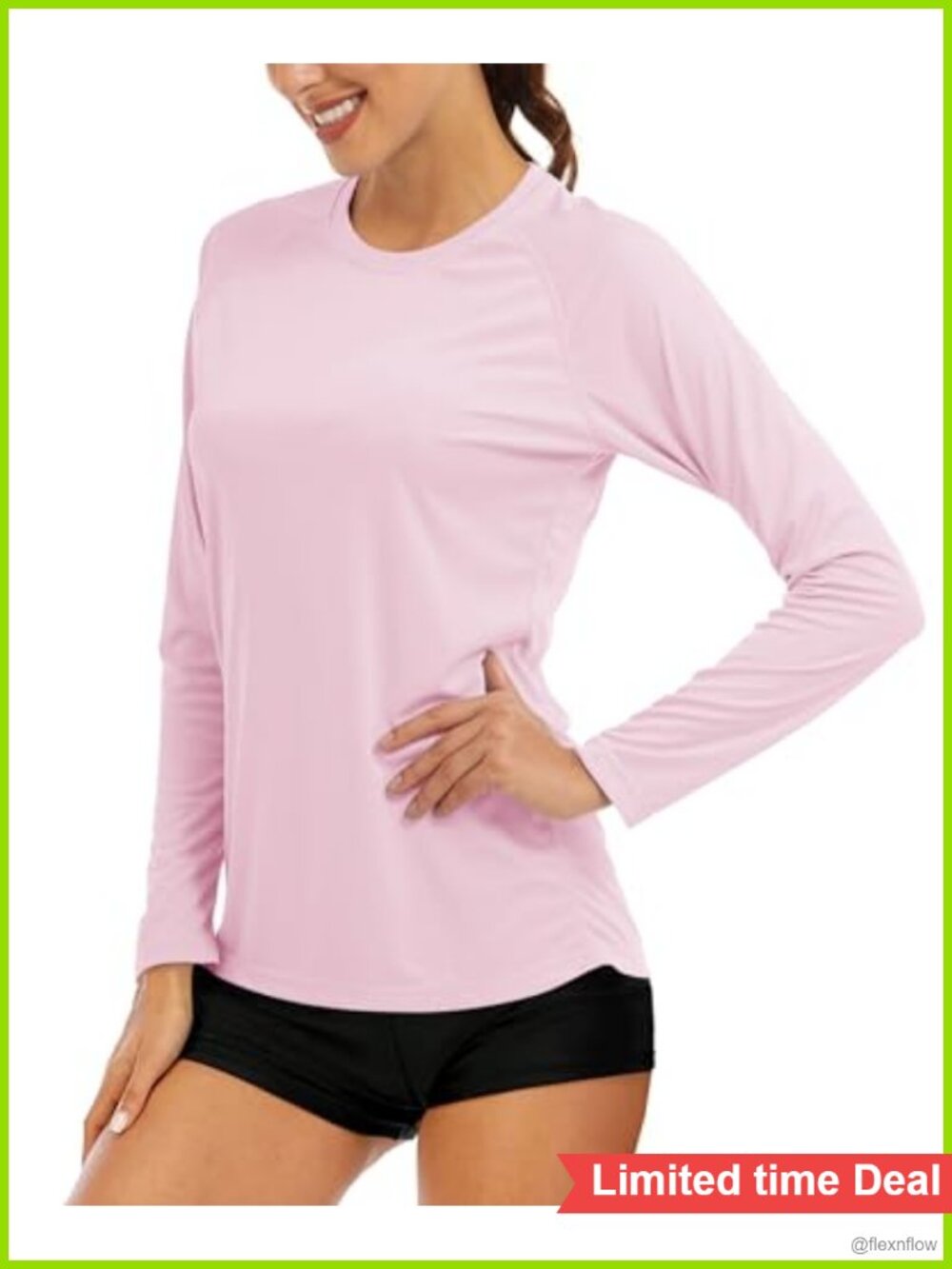 Women's UPF 50+ Long Sleeve Sun Shirt Quick Dry Rash Guard